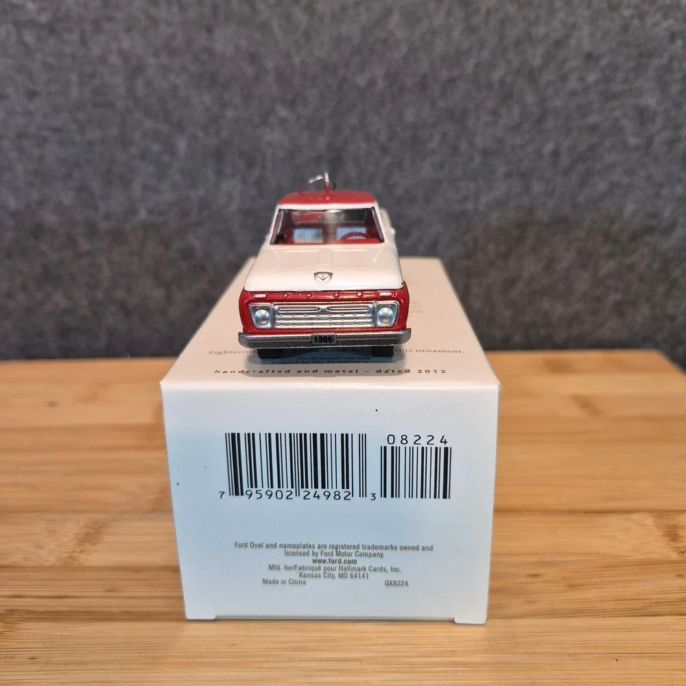 1966 Ford F-100 Hallmark Keepsake 2012 All-American Trucks Ornament